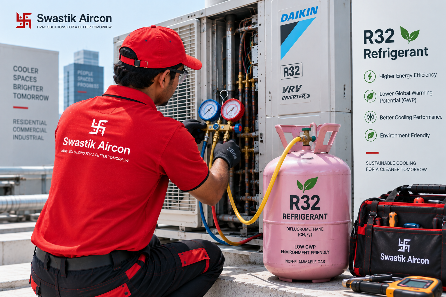 R32 refrigerant gas