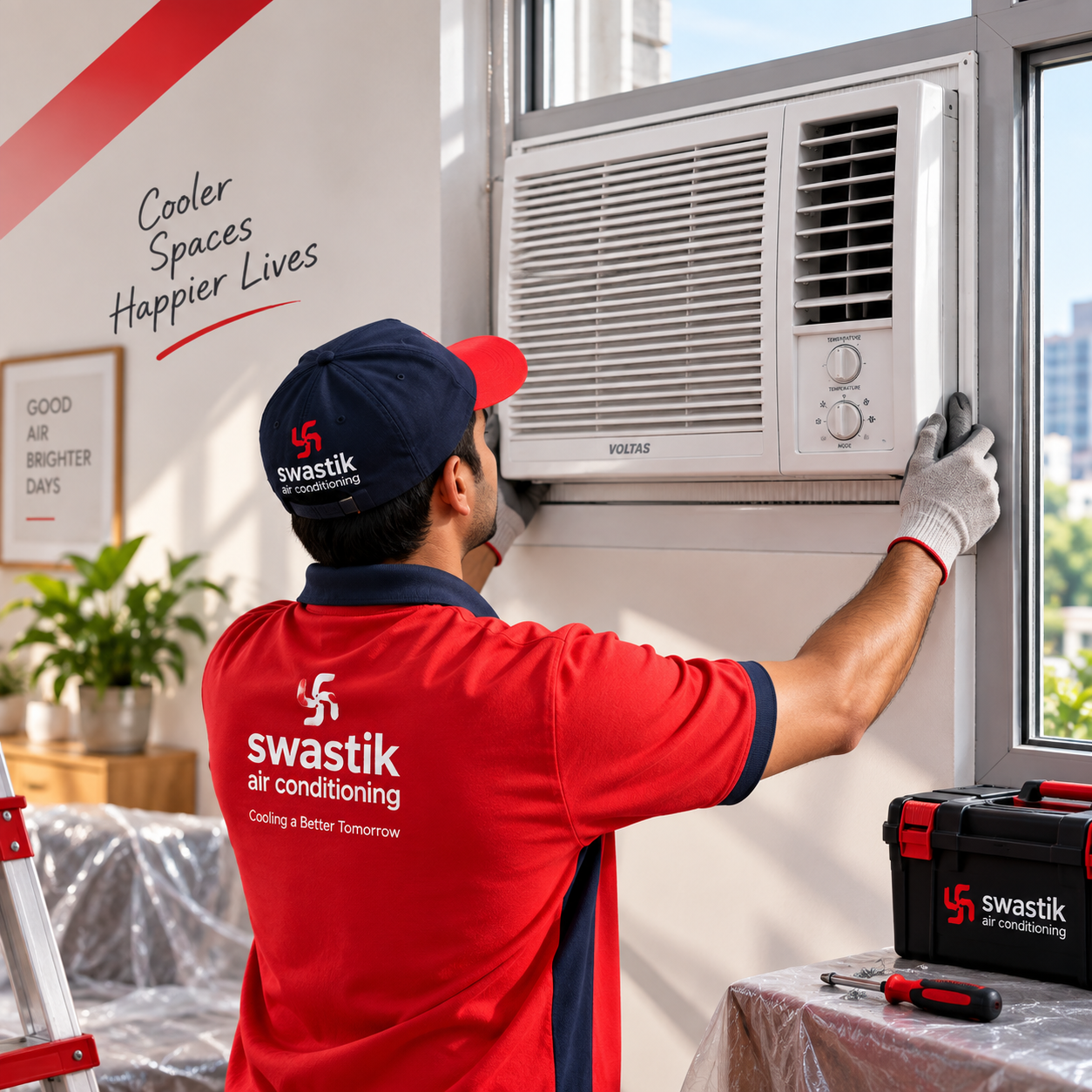 Window AC installation in Ahmedabad