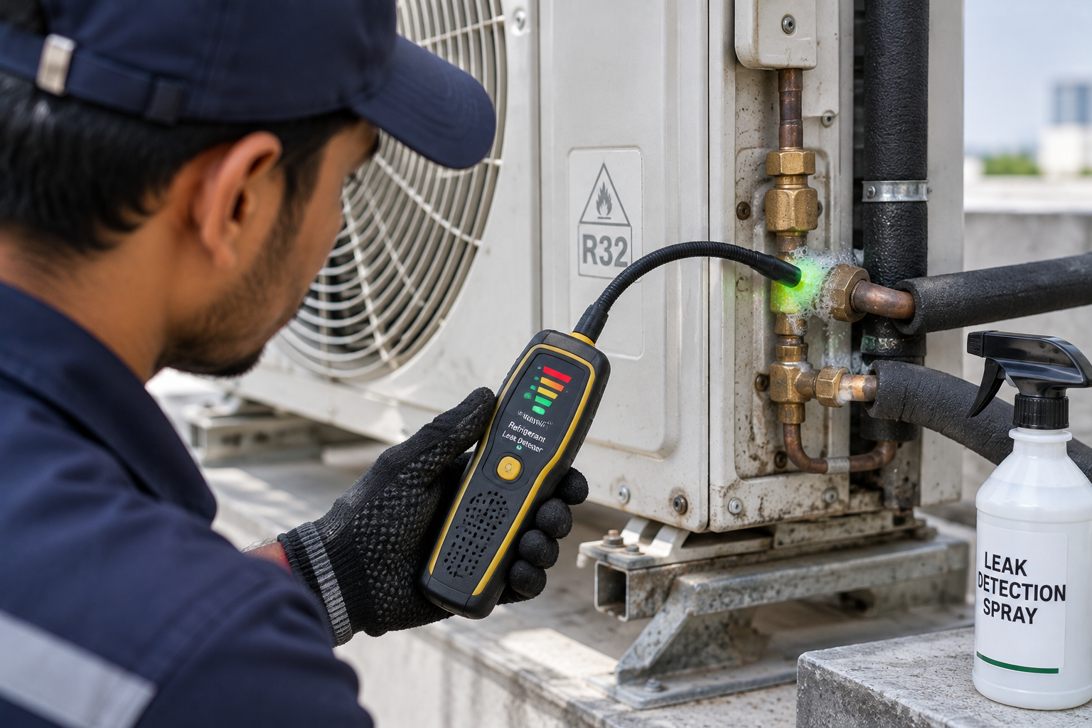 AC leak detection