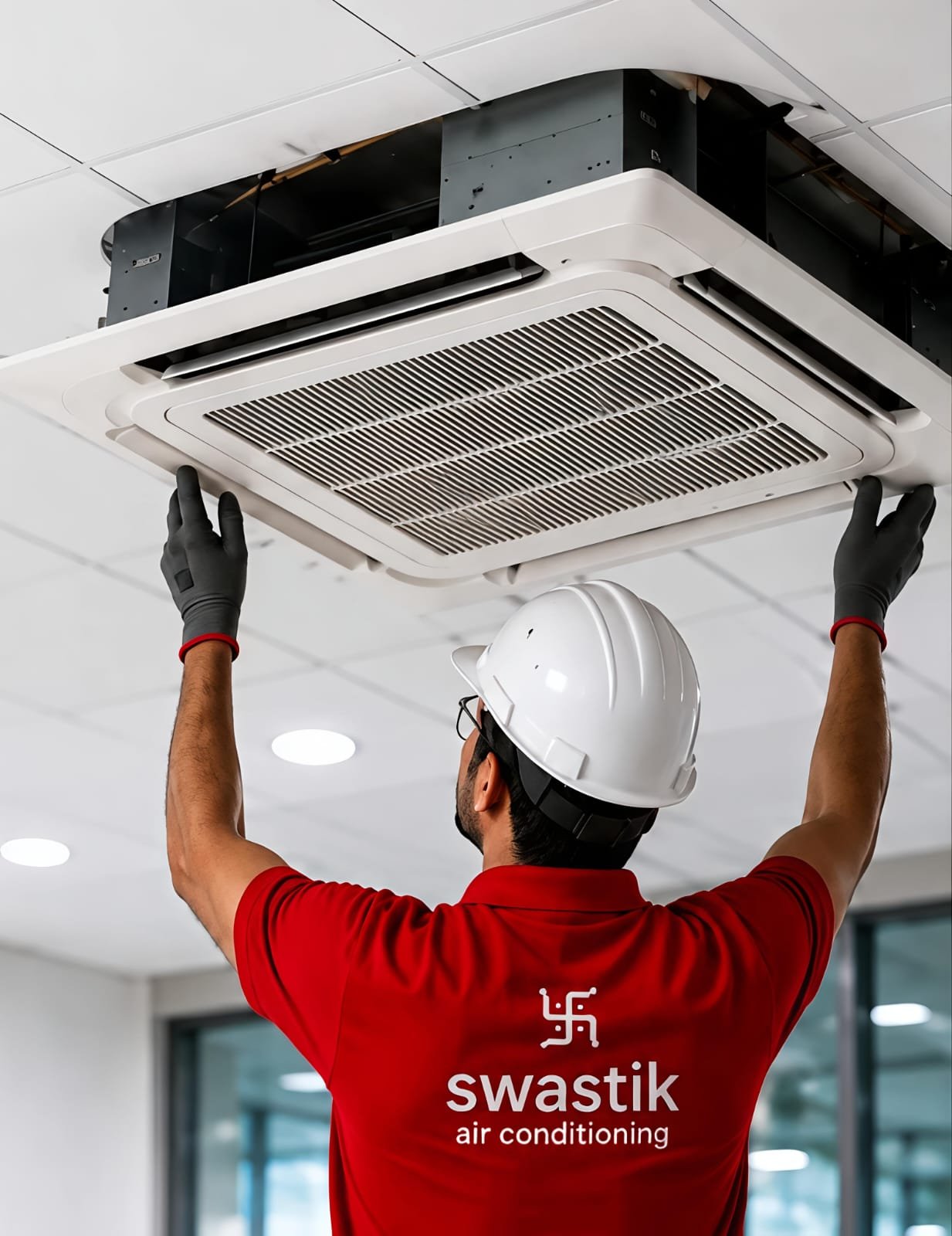 Cassette AC installation in Ahmedabad