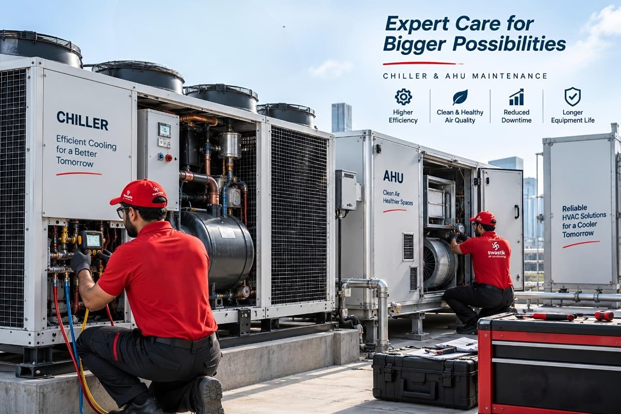 Chiller and AHU maintenance