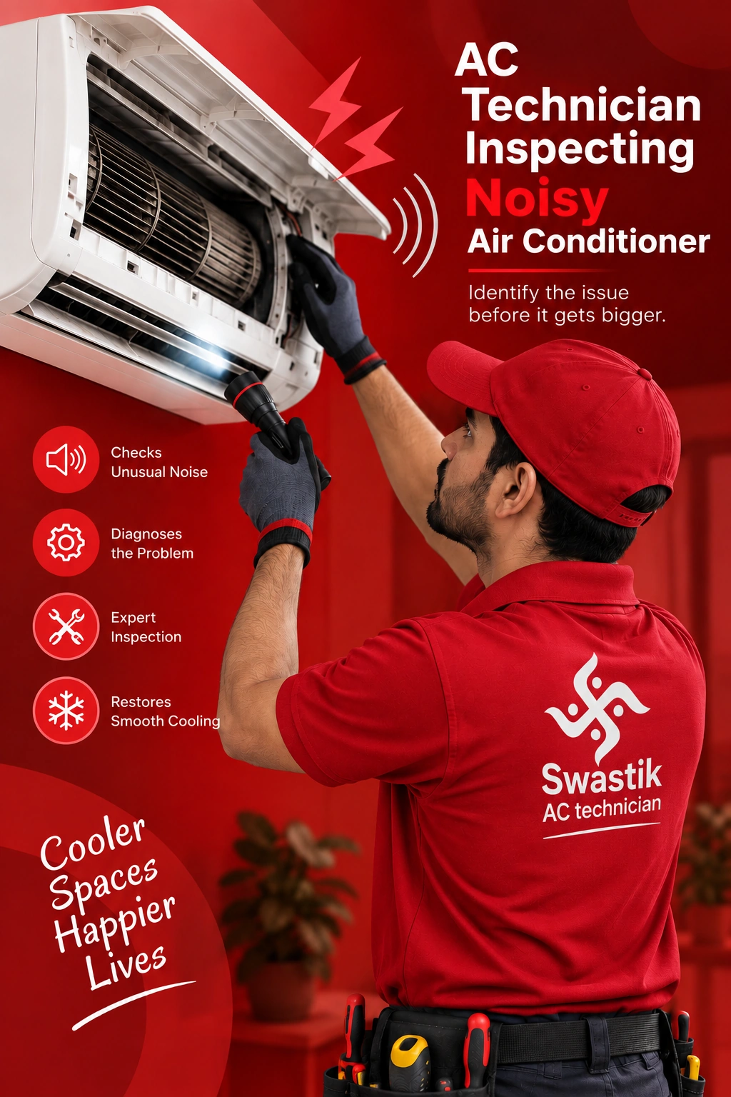 Air conditioner making unusual noise
