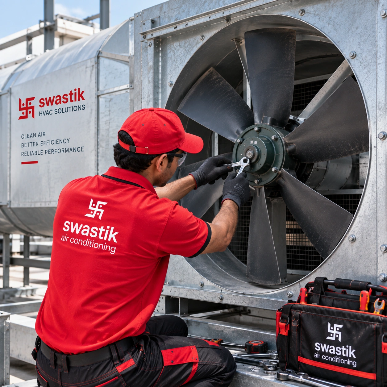 Axial AC fan