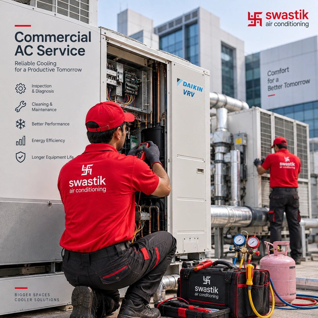 AC service for office