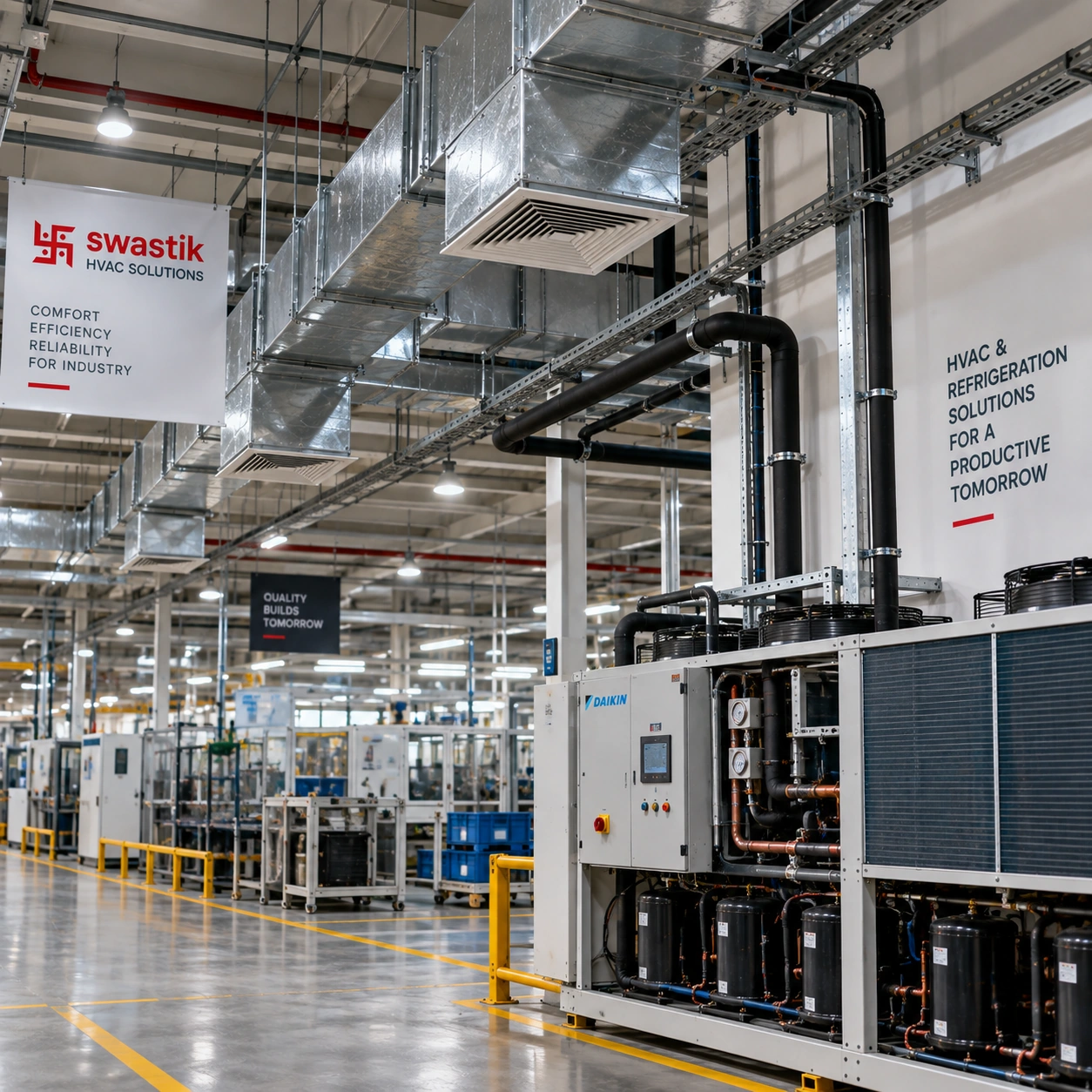 Factory HVAC and refrigeration