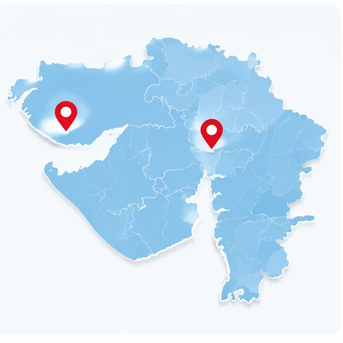 Swastik Aircon service areas across Gujarat