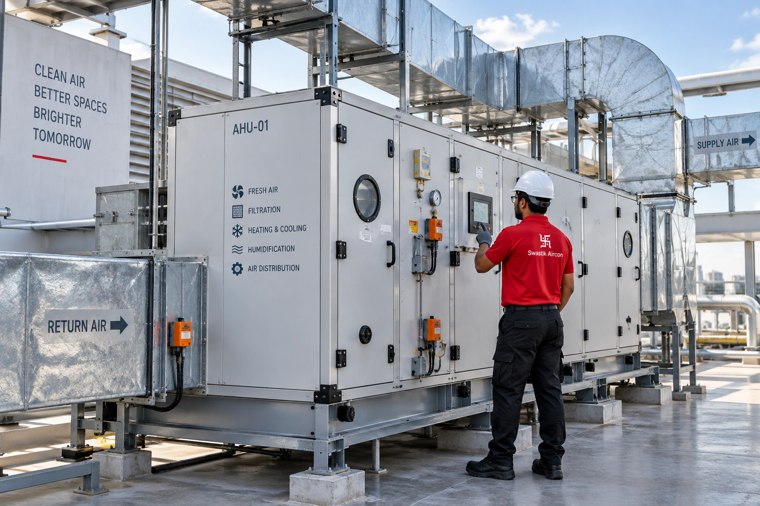 Industrial AHU system