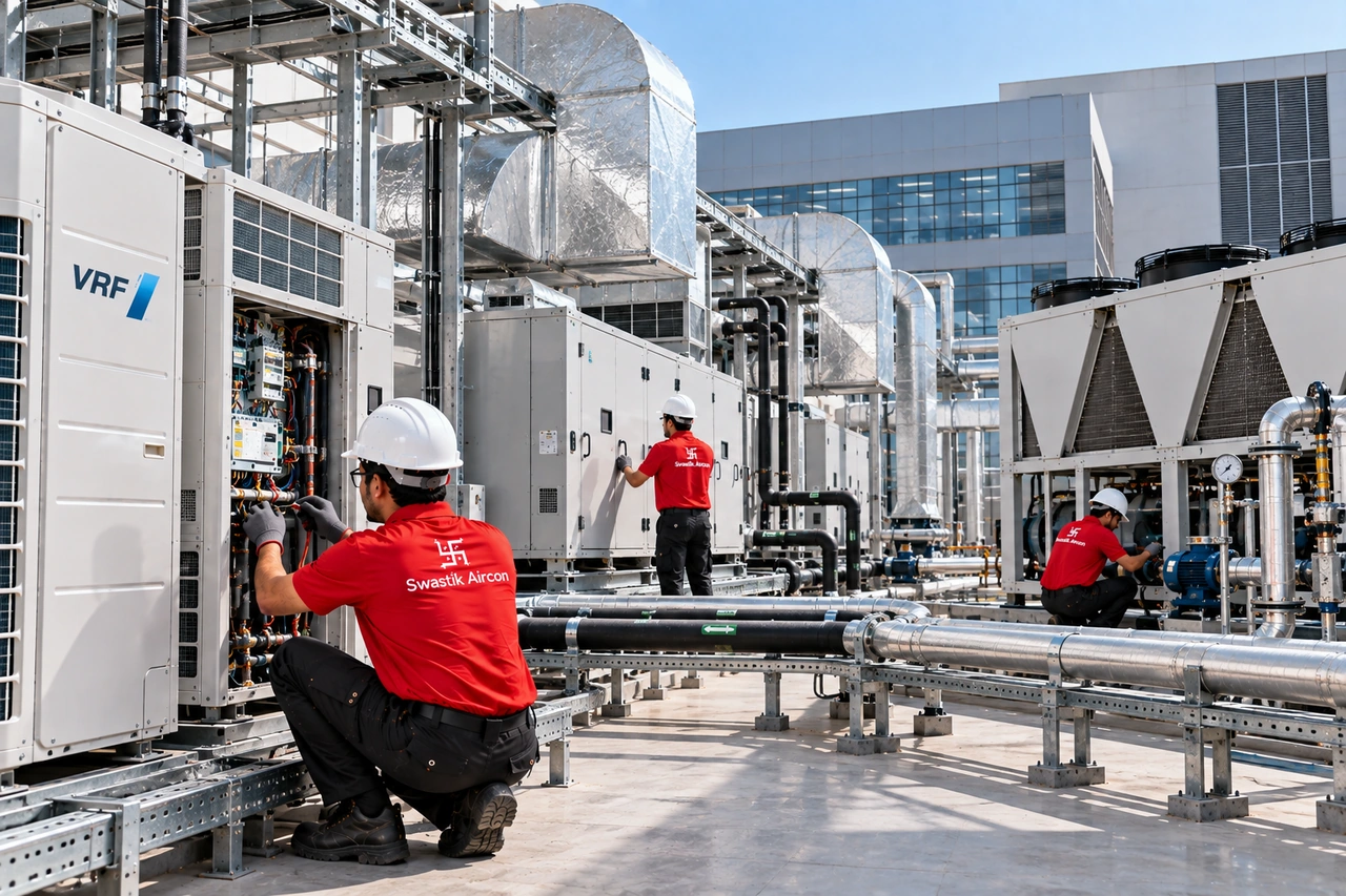 Large commercial AC project