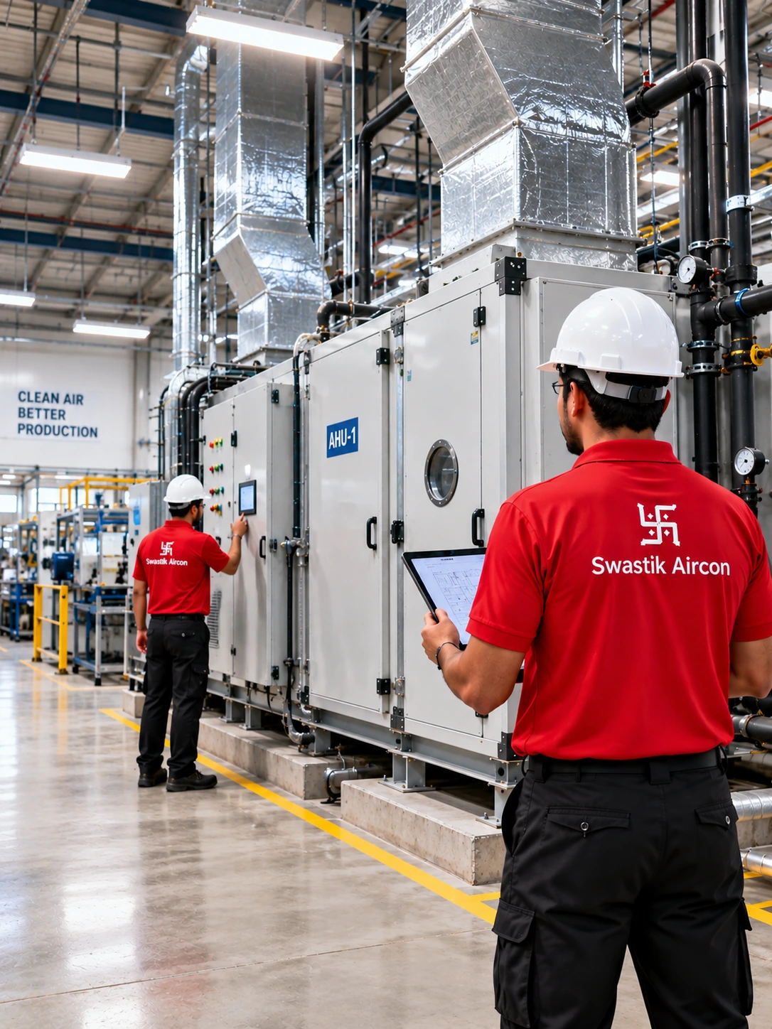 Manufacturing plant HVAC project