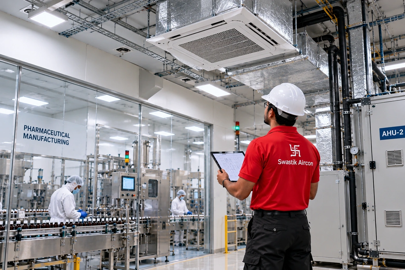 Pharmaceutical facility HVAC project