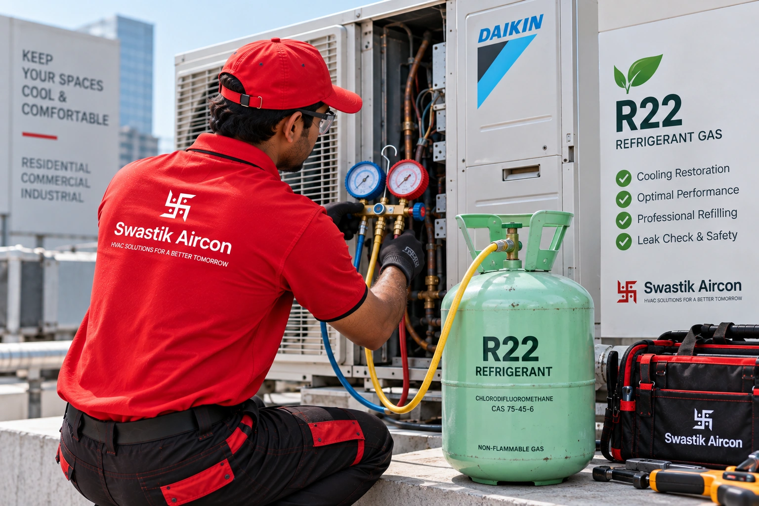 R22 refrigerant gas