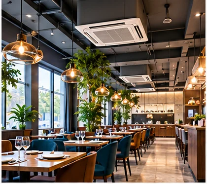 Restaurant and cafe