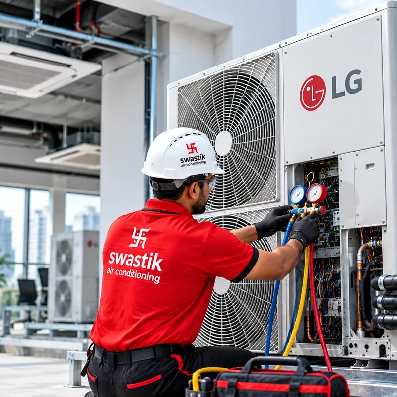 LG VRF VRV air conditioning system service
