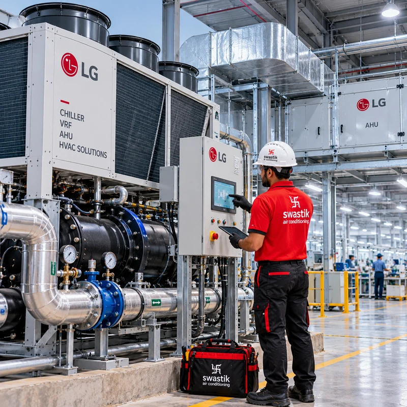 LG HVAC solutions for industrial facilities