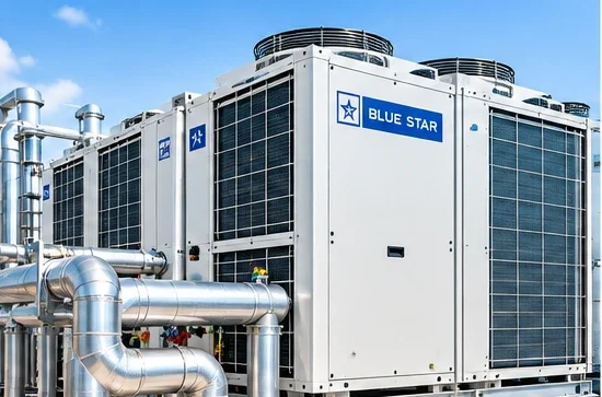 Blue Star industrial HVAC installation