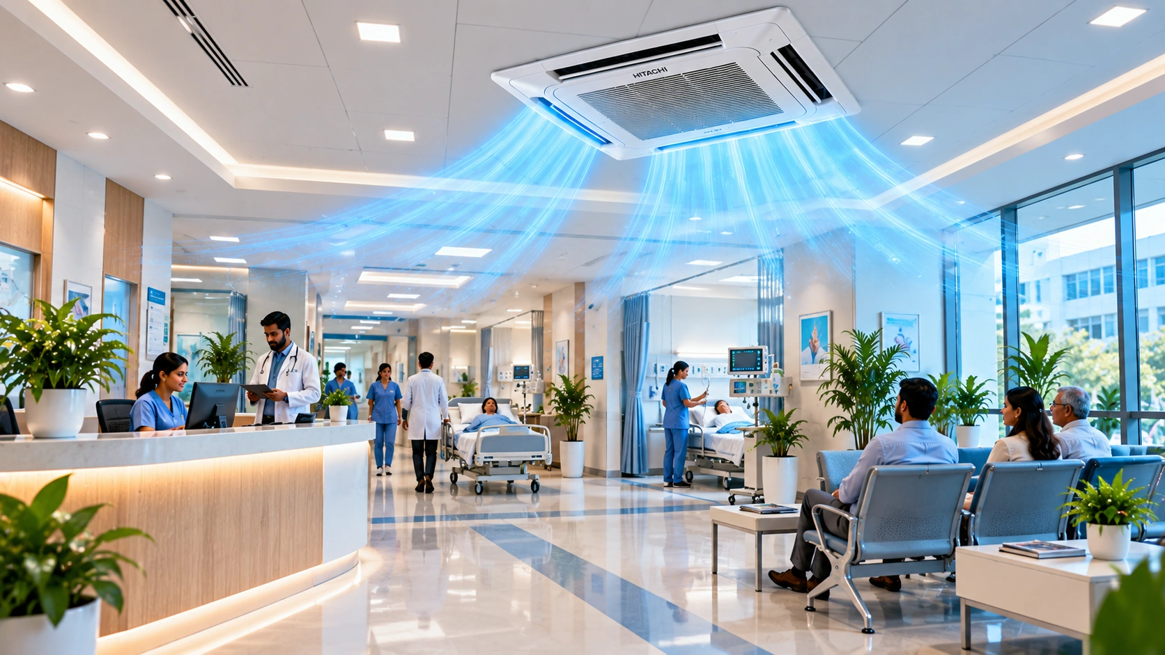 Hospital HVAC and air conditioning solutions