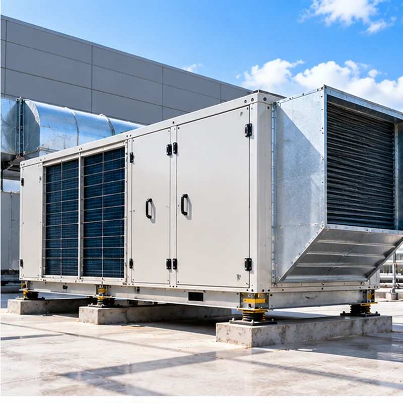 Industrial HVAC chiller system