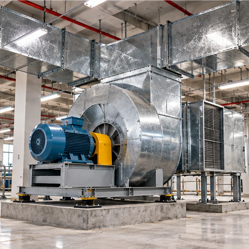 Industrial ventilation HVAC system