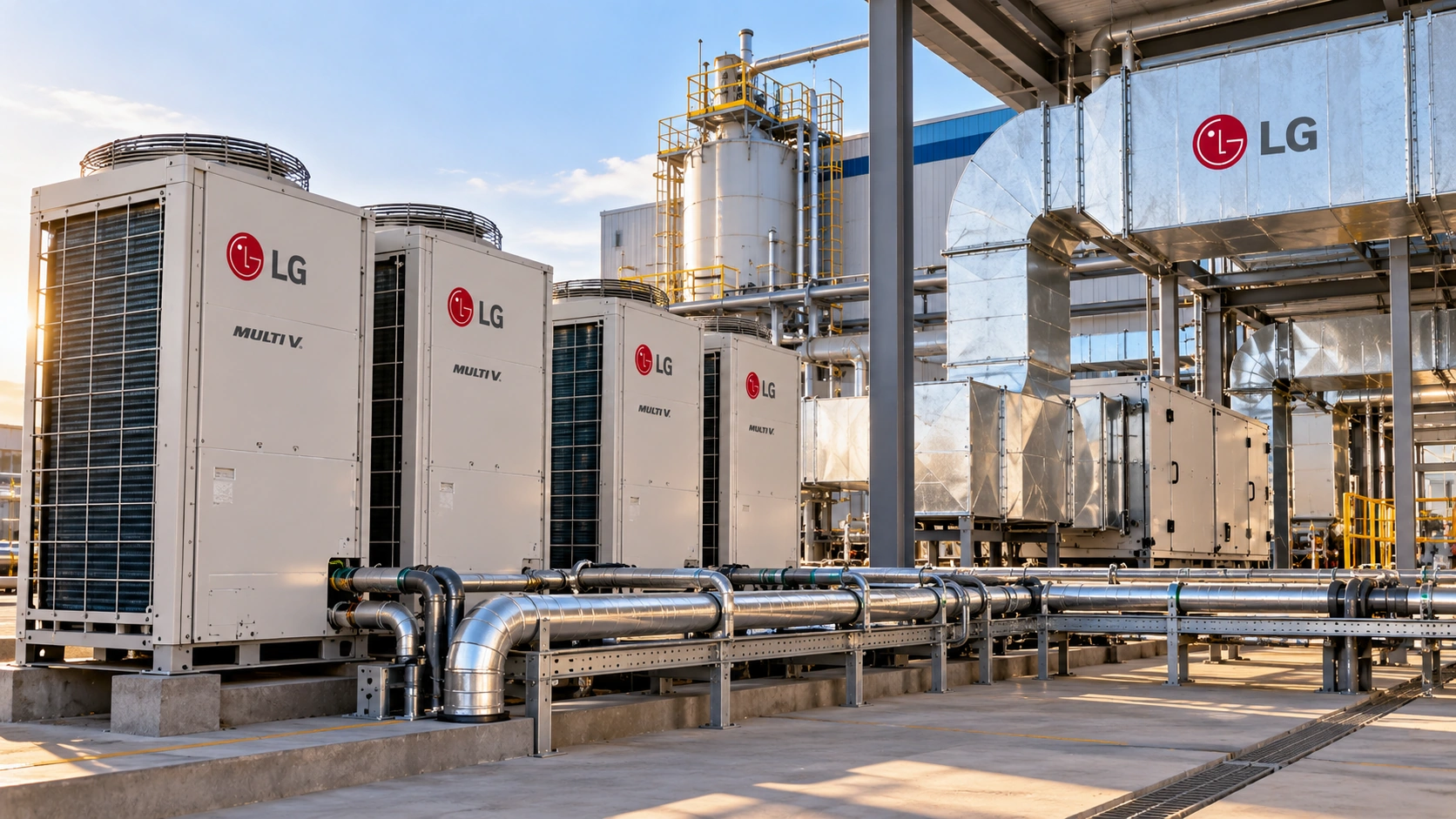 LG HVAC solutions for industrial facilities