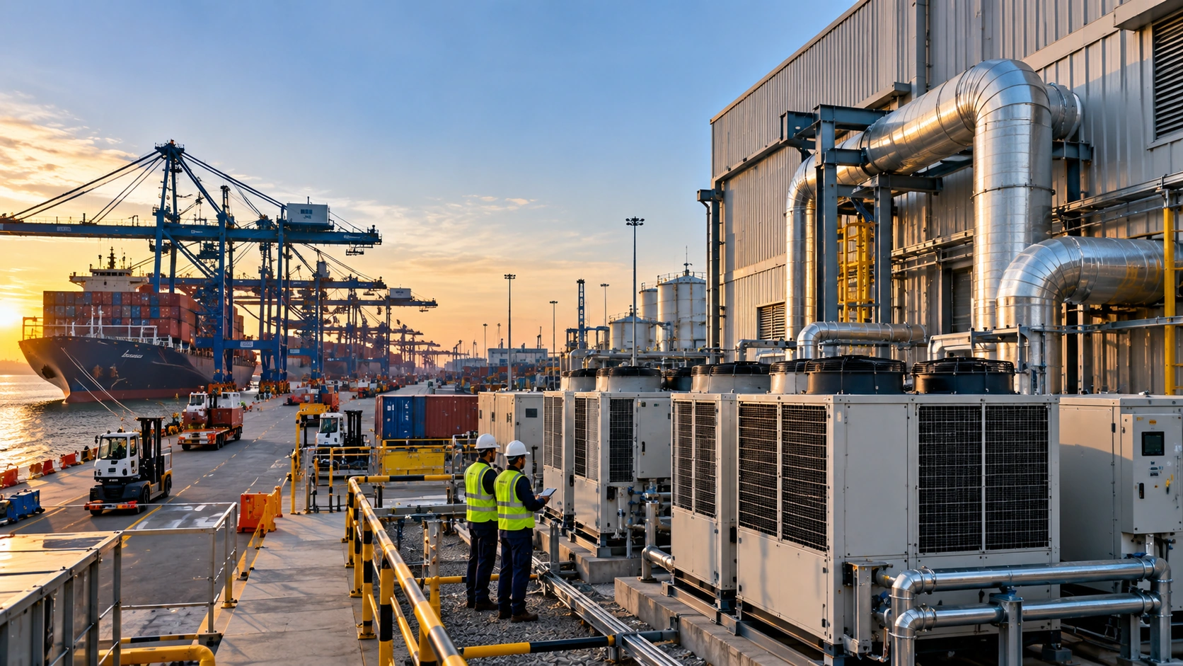 Port and industrial HVAC solutions